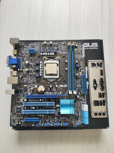Лот: 22838195. Фото: 1. Asus P8H67-M LE. Материнские платы
