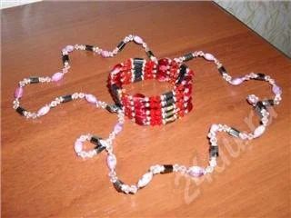 Лот: 208426. Фото: 1. Бусы-браслет "Змейка". Браслеты