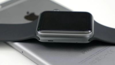 Лот: 7128417. Фото: 1. Apple Watch 42 mm black Сапфировое... Оригинальные наручные часы