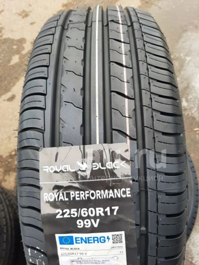 Лот: 25224773. Фото: 1. Летняя резина 225/60 R-17 "Royal... Шины