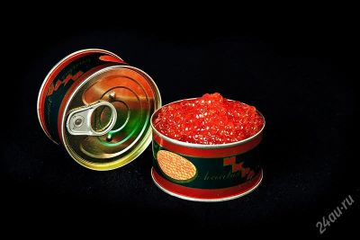 Лот: 1180104. Фото: 1. Камчатская красная икра (ж/б... Икра, рыба, морепродукты