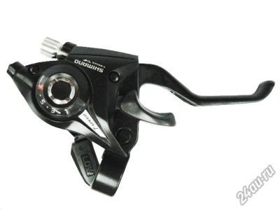 Лот: 4912979. Фото: 1. Манетка+тормозная ручка Shimano... Запчасти