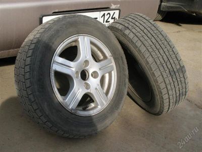 Лот: 1269666. Фото: 1. Комплект колес Dunlop DSX 175... Шины на дисках