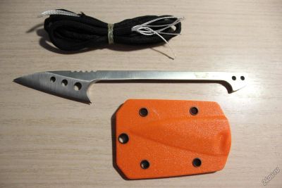 Лот: 4416396. Фото: 1. Нож-гарпун EDC GEAR. Оранжевые... Ножи, топоры