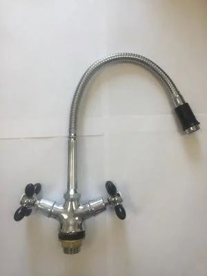 Лот: 17463507. Фото: 1. Смеситель для кухни Lemen LD-91234Е-N19... Смесители
