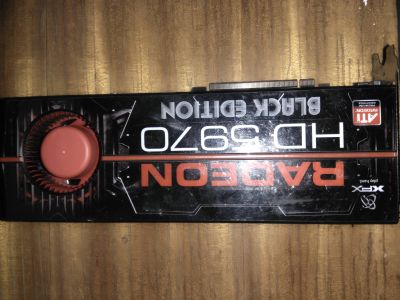Лот: 12419815. Фото: 1. xfx hd5970 black edition. Видеокарты