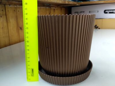 Лот: 16230671. Фото: 1. Горшок 1. Кашпо, горшки, вазоны для цветов