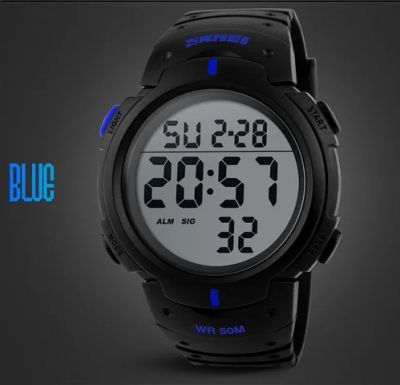 Лот: 6643427. Фото: 1. Спортивные часы SKMEI 1068 Blue... Оригинальные наручные часы