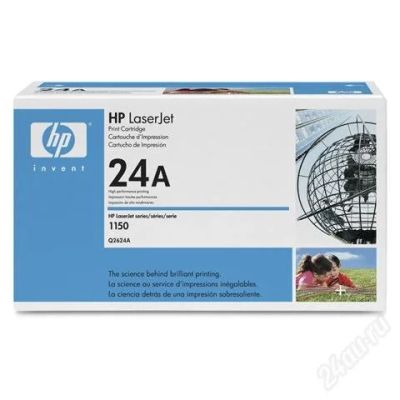 Лот: 2429566. Фото: 1. Картридж HP 24 A - Q2624A (Оригинальный... Картриджи, расходные материалы