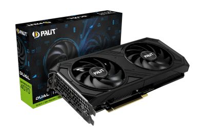 Лот: 24006664. Фото: 1. 12Gb Palit RTX 4070 Dual Новая. Видеокарты