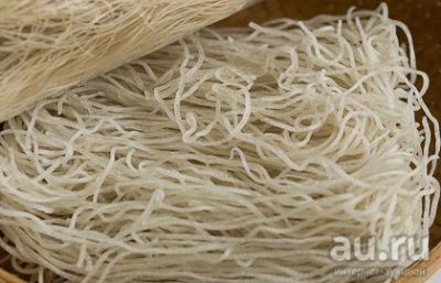 Лот: 8657120. Фото: 1. Rice Vermicelli. Сухая тонкая... Крупы, сыпучие продукты