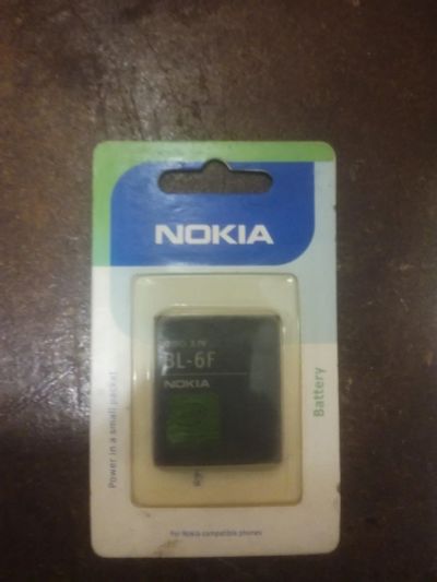 Лот: 17243810. Фото: 1. Nokia Battery, BL-6F. Аккумуляторы