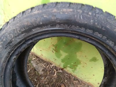 Лот: 13500973. Фото: 1. Шины зимние 205/55 r16 nordman... Шины