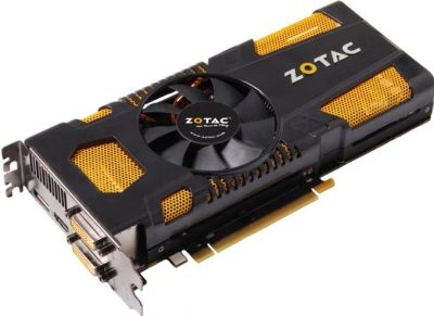 Лот: 3457986. Фото: 1. Zotac GeForce GTX570 AMP! Edition... Видеокарты