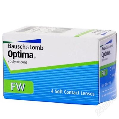 Лот: 2012736. Фото: 1. Контактные линзы Optima FW. Контактные линзы