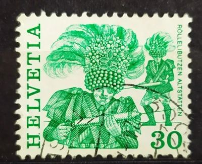 Лот: 22223118. Фото: 1. Швейцария 1982 День марки SW-1235. Марки