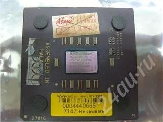 Лот: 181168. Фото: 1. CPU AMD Athlon 900. Процессоры