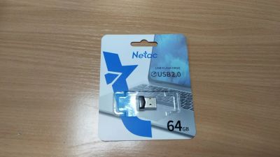 Лот: 24418741. Фото: 1. USB флешка 64gb Netac, новая... USB-флеш карты