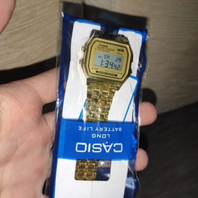 Лот: 17326926. Фото: 1. Часы новые золотые Casio Montana. Оригинальные наручные часы