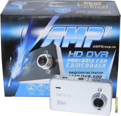Лот: 3839252. Фото: 1. Видеорегистратор AMP DVR-600. Видеорегистраторы,  радар-детекторы, системы парковки