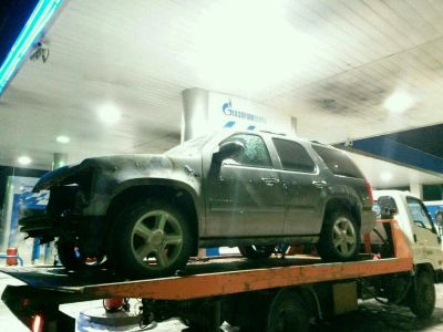 Лот: 12039984. Фото: 1. Chevrolet Tahoe gmt900. Авто в разбор
