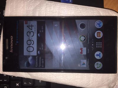 Лот: 6004980. Фото: 1. Lenovo k900 black. Смартфоны