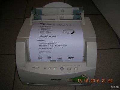 Лот: 8387090. Фото: 1. Лазерный принтер Samsung ML-1210... Лазерные принтеры
