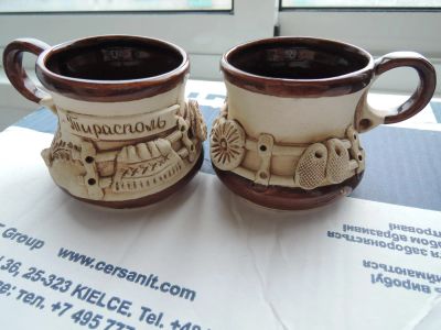 Лот: 6168104. Фото: 1. Кружки подарочные "Тирасполь". Кружки, стаканы, бокалы