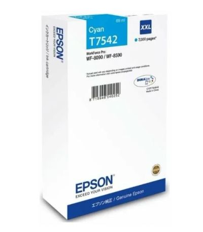 Лот: 13377323. Фото: 1. Картридж Epson C13T754240 для... Картриджи, расходные материалы