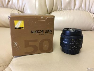Лот: 9701274. Фото: 1. Объектив Nikon AF 50mm F1.8 D... Объективы