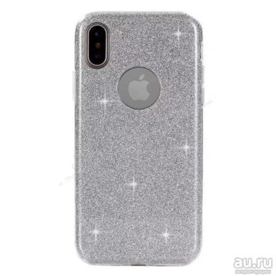 Лот: 13407064. Фото: 1. Чехол iPhone XS Max Силикон Блестящий... Чехлы, бамперы