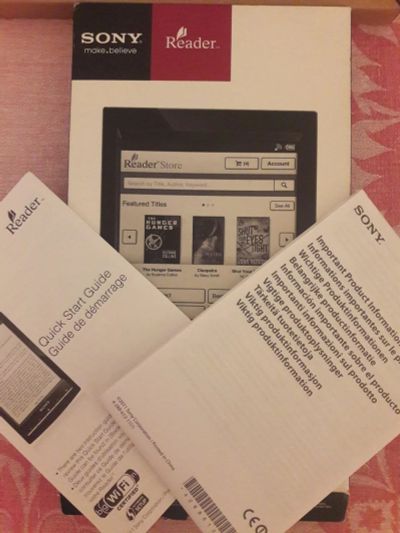 Лот: 10650414. Фото: 1. Электронная книга sony prs-t1. Электронные книги