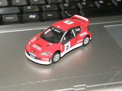 Лот: 317388. Фото: 1. Peugeot 206 WRC 1/72. Автомоделизм