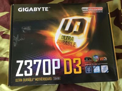 Лот: 11455355. Фото: 1. Материнская плата Gigabyte Z370P... Материнские платы