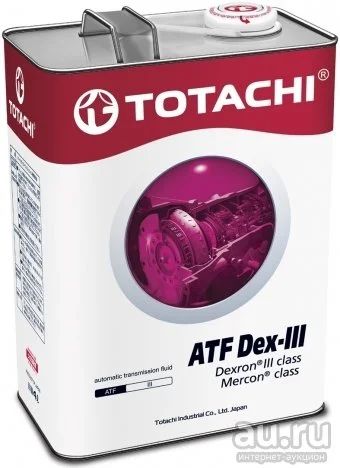 Лот: 8635372. Фото: 1. Totachi ATF Dex-III, 4L. Масла, жидкости