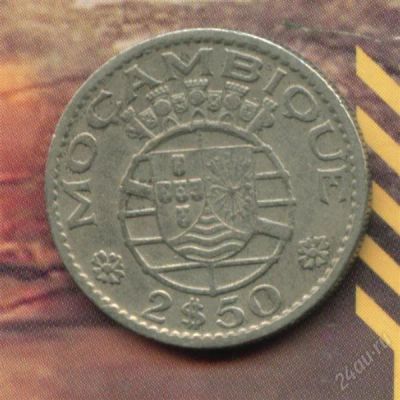 Лот: 1997648. Фото: 1. португальский мозамбик 2,5 эскудо... Африка