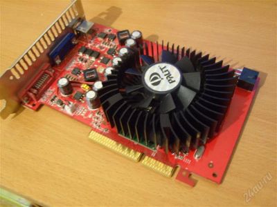 Лот: 800219. Фото: 1. AGP Palit 7600GT 256MB DDR3. Видеокарты