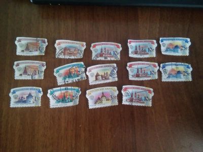 Лот: 9344903. Фото: 1. набор гашеных марок России, обмен... Марки