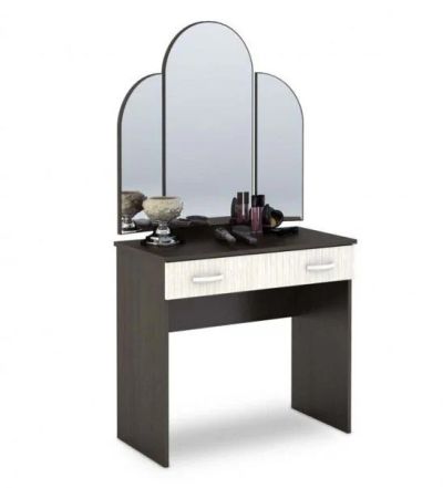 Лот: 10594935. Фото: 1. Стол макияжный с зеркалом "Бася... Столы, стулья, обеденные группы