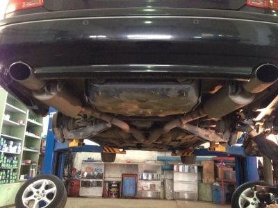 Лот: 5153288. Фото: 1. Прямоток Банки Lexus GS300/Toyota... Выхлопная система