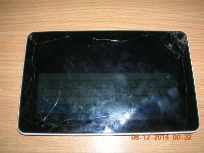 Лот: 4970854. Фото: 1. Битый планшет Huawei MediaPad... Планшеты