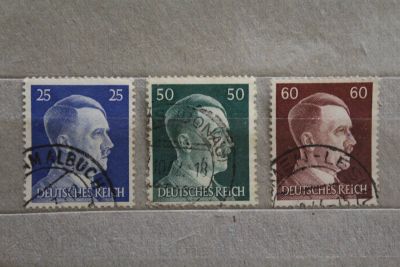 Лот: 24399448. Фото: 1. Германия 1941 года. 3 Рейх. Адольф... Марки