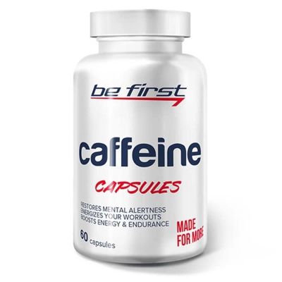 Лот: 15611547. Фото: 1. Caffeine, 60 капсул (спортивное... Спортивное питание, витамины