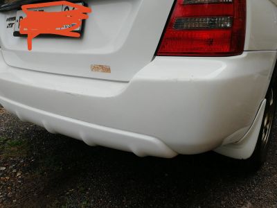 Лот: 16370073. Фото: 1. Бампер задний Forester SG5. Кузов