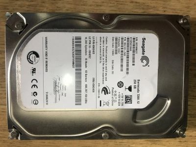 Лот: 16307557. Фото: 1. Hdd Seagate 250gb. Жёсткие диски