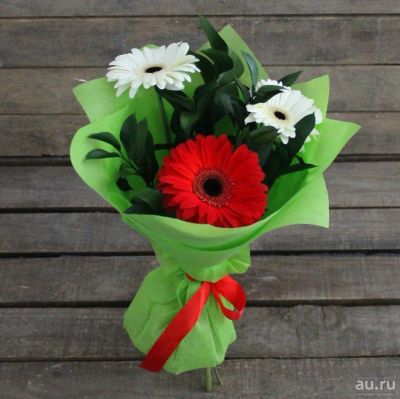 Лот: 13666892. Фото: 1. Лот № 399 Букет комплимент - 650р... Свежие цветы