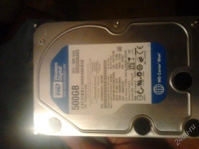 Лот: 2378568. Фото: 1. western digital 500gb жесткий... Жёсткие диски (HDD)