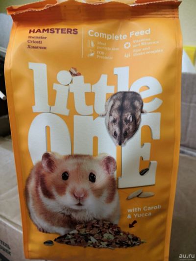 Лот: 18113397. Фото: 1. Корм для грызунов Little One 400г. Корма
