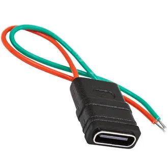Лот: 20776024. Фото: 1. Разъем USB Type C, гнездо, прямоугольный... Разъёмы
