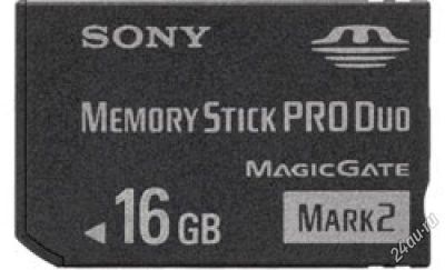 Лот: 1458786. Фото: 1. Мemory Stick Pro Duo 16 Gb, оригинал... USB-флеш карты